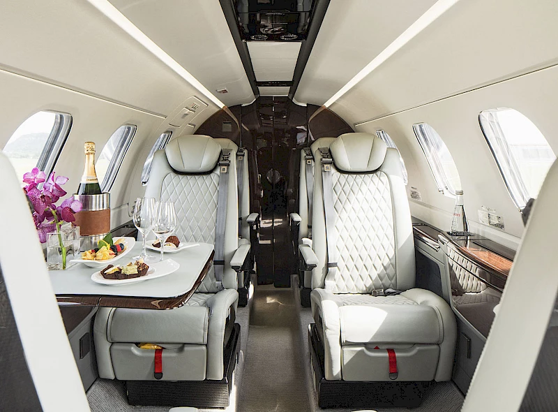 Interiér Phenom 300E