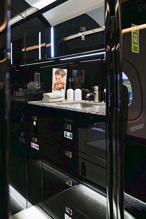 Praetor 600 bathroom