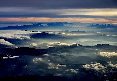Descent to Malpensa in the morning