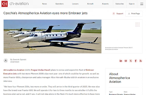 Atmospherica Private Jets
