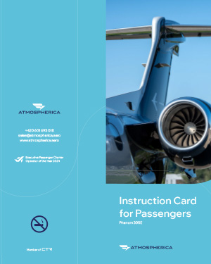 On board Instruction Card - Phenom 300E