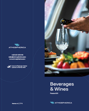 On Board Menu Card - Praetor 600